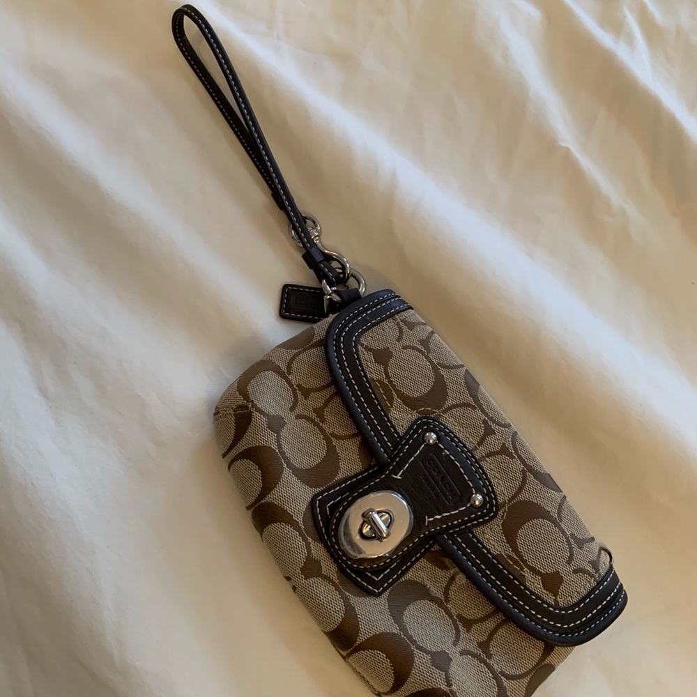 Coach wristlet